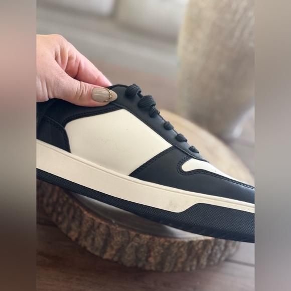 NWT Target Men' Levi Caual Court Sneaker - Goodfellow & Co Black - Picture 8 of 10